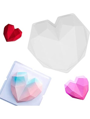 GEO HEART LARGE MOULD